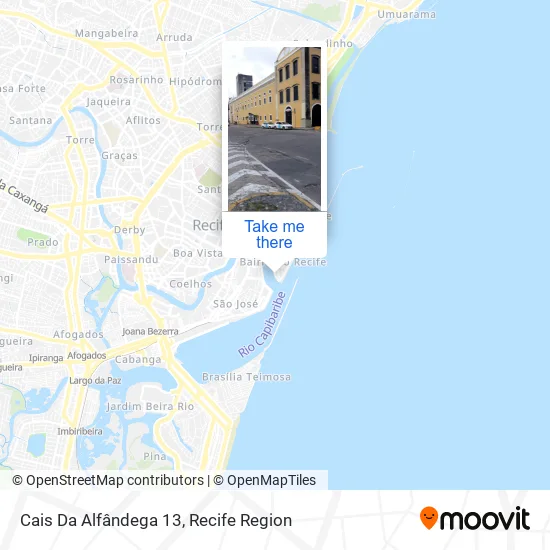 Cais Da Alfândega 13 map