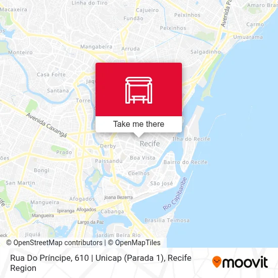 Rua Do Príncipe, 610 | Unicap (Parada 1) map