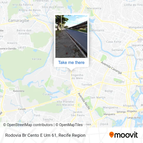 Rodovia Br Cento E Um 61 map