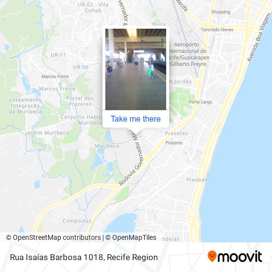 Rua Isaías Barbosa 1018 map