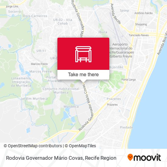 Rodovia Governador Mário Covas map