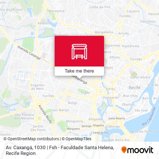 Av. Caxangá, 1030 | Fsh - Faculdade Santa Helena map