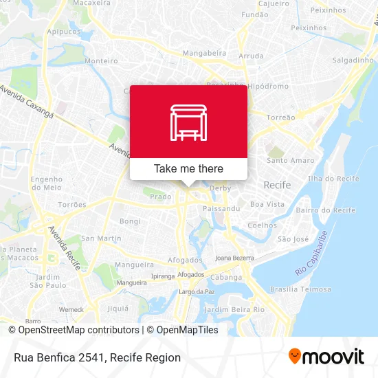 Rua Benfica 2541 map