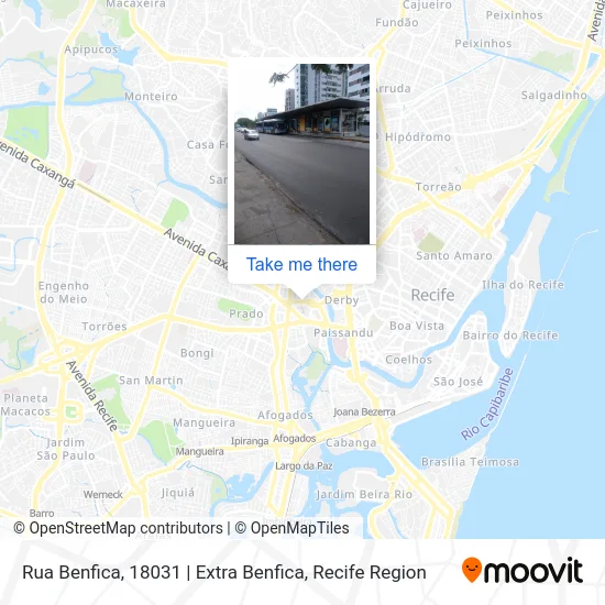 Rua Benfica, 18031 | Extra Benfica map