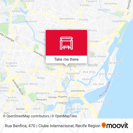 Rua Benfica, 470 | Clube Internacional map