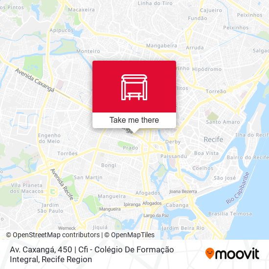 Av. Caxangá, 450 | Cfi - Colégio De Formação Integral map