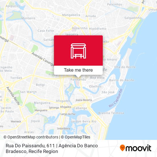 Rua Do Paissandu, 611 | Agência Do Banco Bradesco map