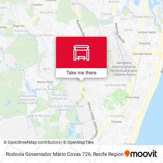 Rodovia Governador Mário Covas 726 map