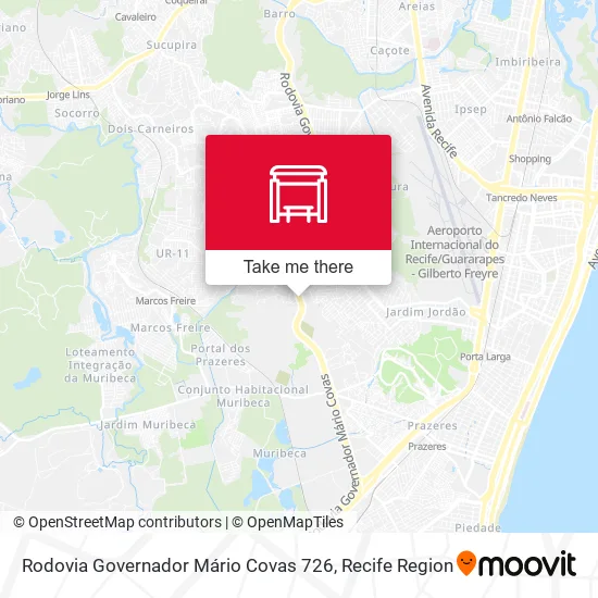 Rodovia Governador Mário Covas 726 map