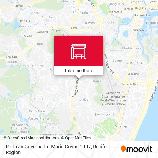 Rodovia Governador Mário Covas 1007 map
