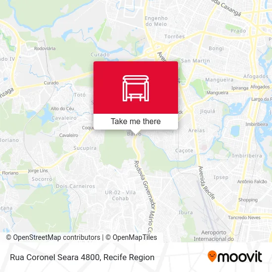 Rua Coronel Seara 4800 map