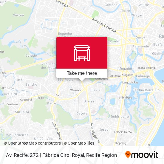 Av. Recife, 272 | Fábrica Cirol Royal map