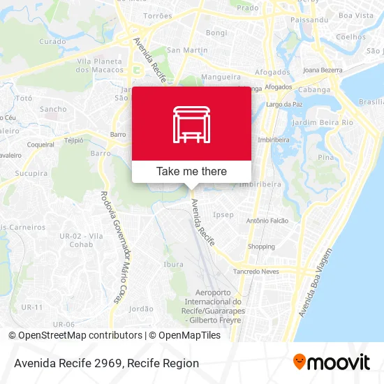 Avenida Recife 2969 map