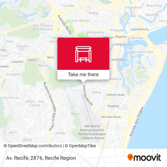 Av. Recife, 2876 map