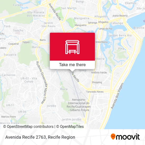 Avenida Recife 2763 map