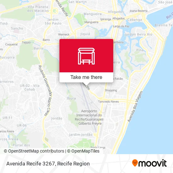 Avenida Recife 3267 map