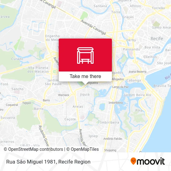 Rua São Miguel 1981 map