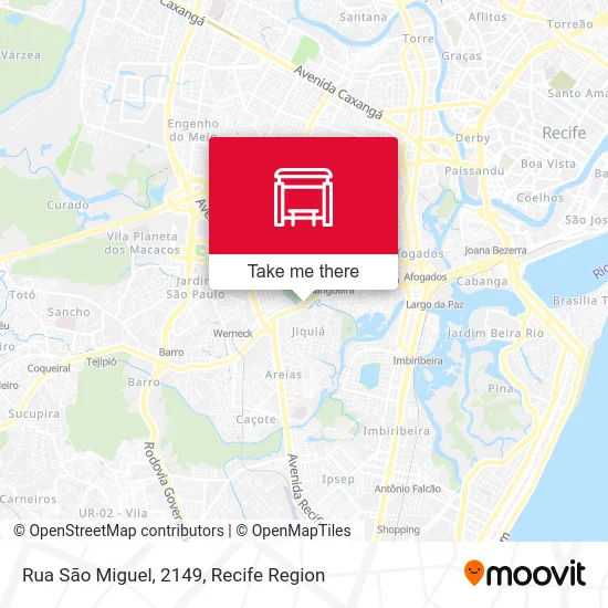 Rua São Miguel, 2149 map
