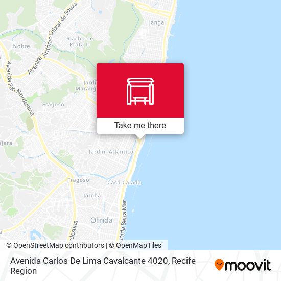 Avenida Carlos De Lima Cavalcante 4020 map