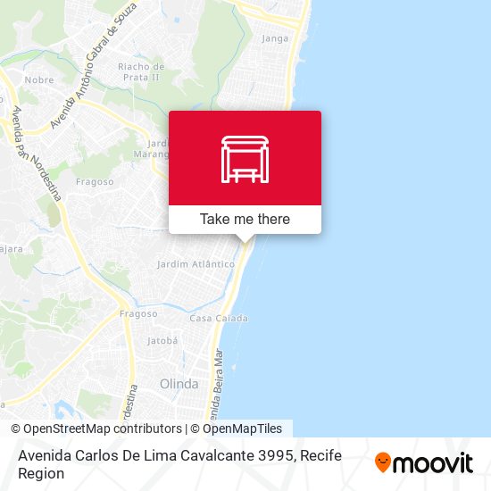 Avenida Carlos De Lima Cavalcante 3995 map