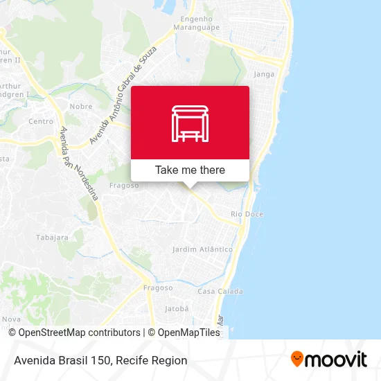 Avenida Brasil 150 map
