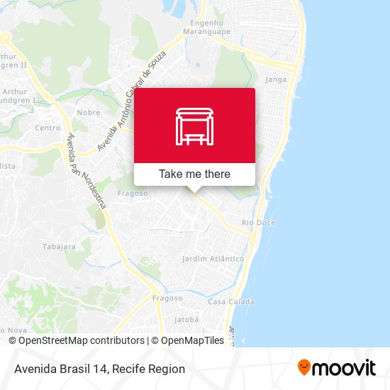 Avenida Brasil 14 map