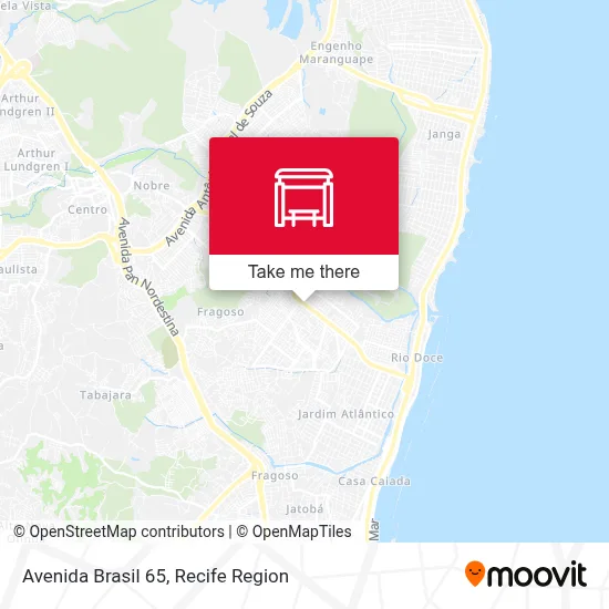 Avenida Brasil 65 map