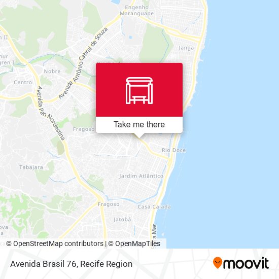 Mapa Avenida Brasil 76