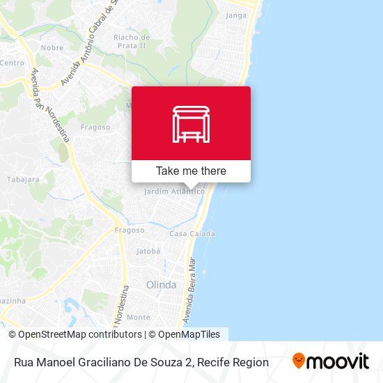 Rua Manoel Graciliano De Souza 2 map