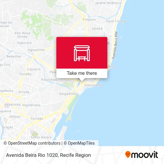 Avenida Beira Rio 1020 map