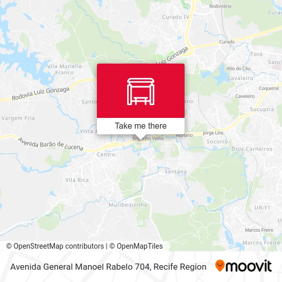 Avenida General Manoel Rabelo 704 map