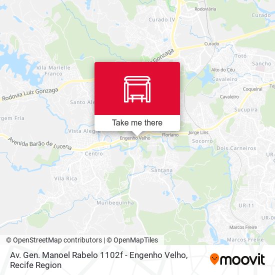 Av. Gen. Manoel Rabelo 1102f - Engenho Velho map