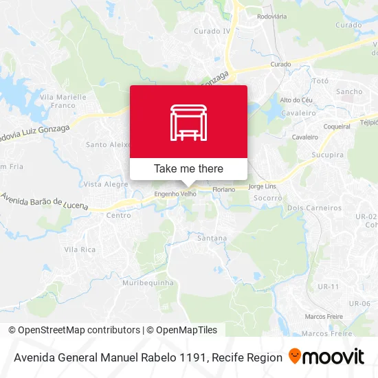 Avenida General Manuel Rabelo 1191 map