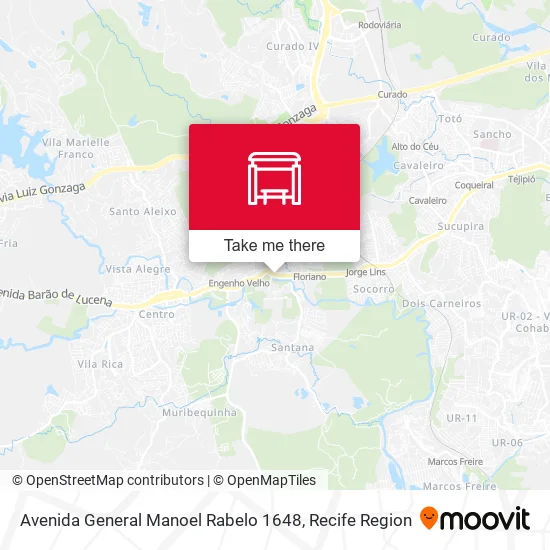 Avenida General Manoel Rabelo 1648 map