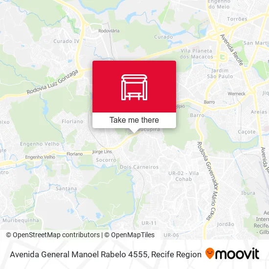 Avenida General Manoel Rabelo 4555 map