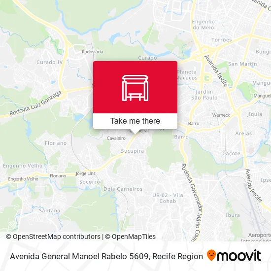 Avenida General Manoel Rabelo 5609 map
