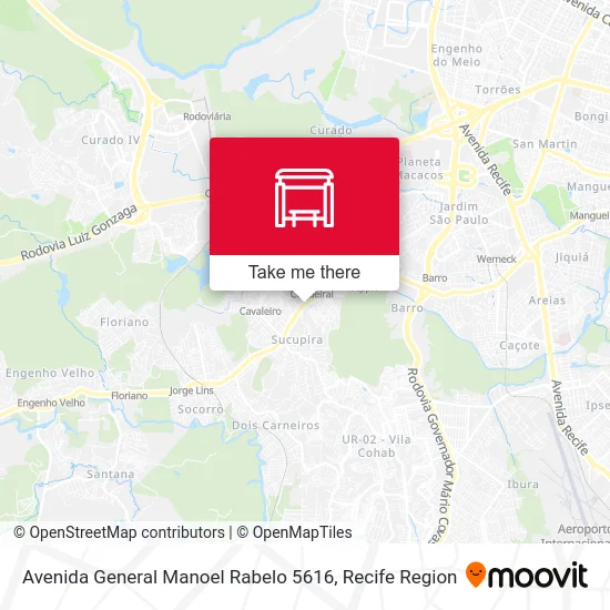 Avenida General Manoel Rabelo 5616 map