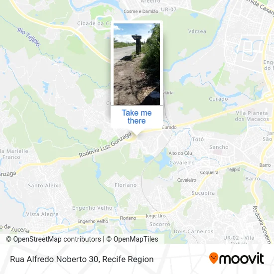 Rua Alfredo Noberto 30 map