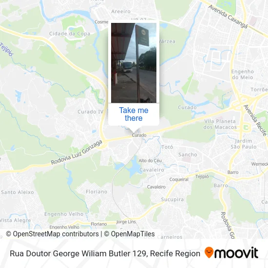 Rua Doutor George Wiliam Butler 129 map