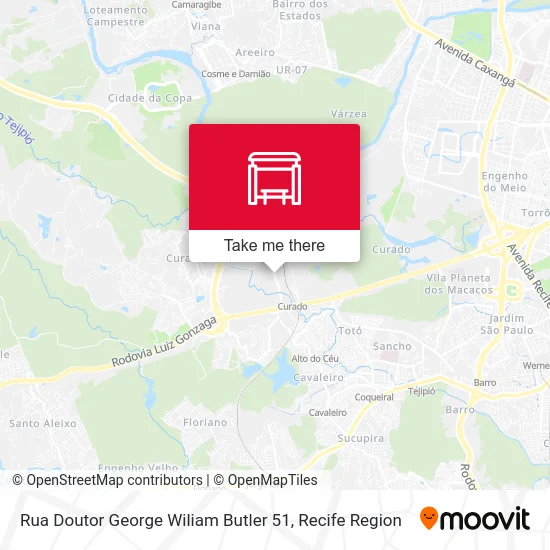 Rua Doutor George Wiliam Butler 51 map