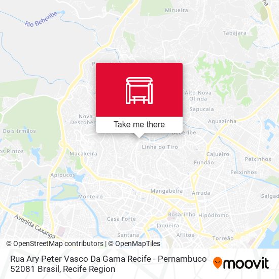 Rua Ary Peter Vasco Da Gama Recife - Pernambuco 52081 Brasil map