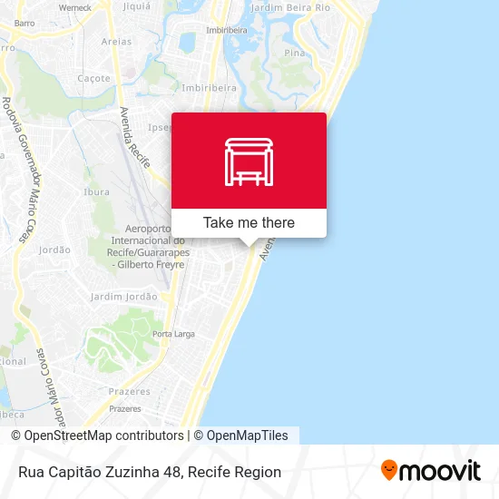 Rua Capitão Zuzinha 48 map