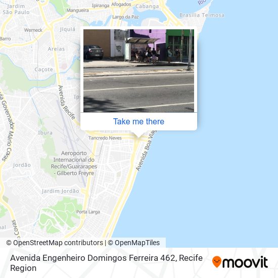 Mapa Avenida Engenheiro Domingos Ferreira 462