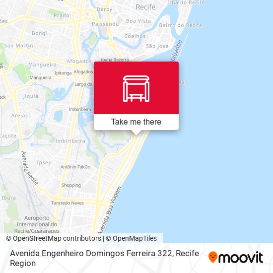 Avenida Engenheiro Domingos Ferreira 322 map