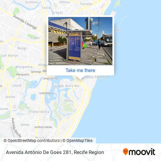 Avenida Antônio De Goes 281 map