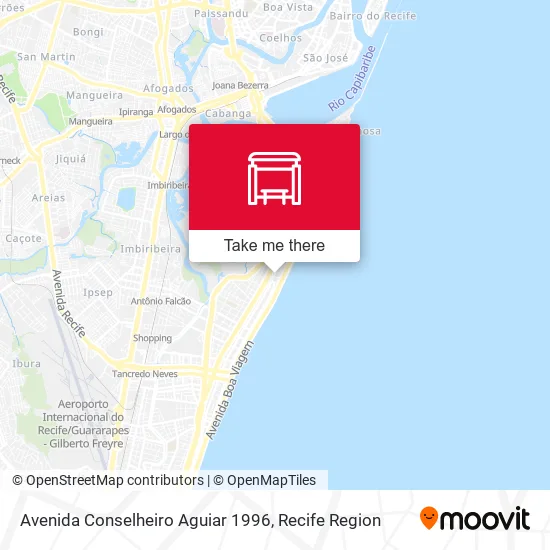 Avenida Conselheiro Aguiar 1996 map