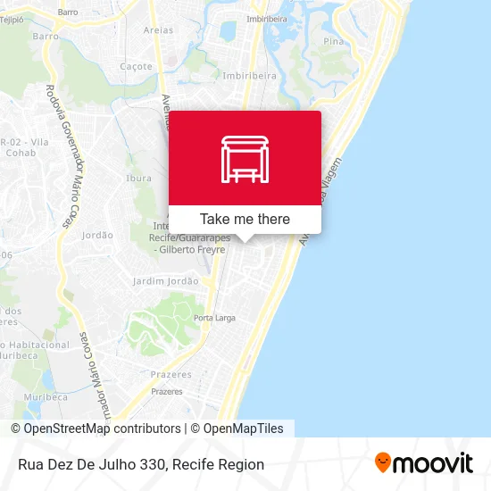 Rua Dez De Julho 330 map