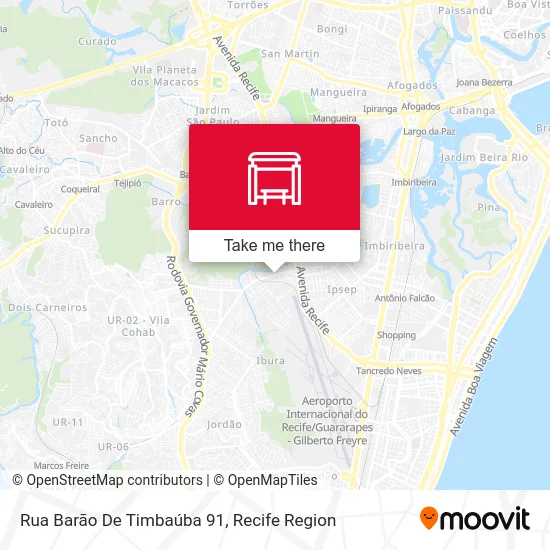 Rua Barão De Timbaúba 91 map