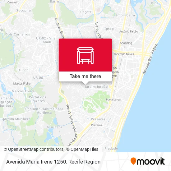 Avenida Maria Irene 1250 map