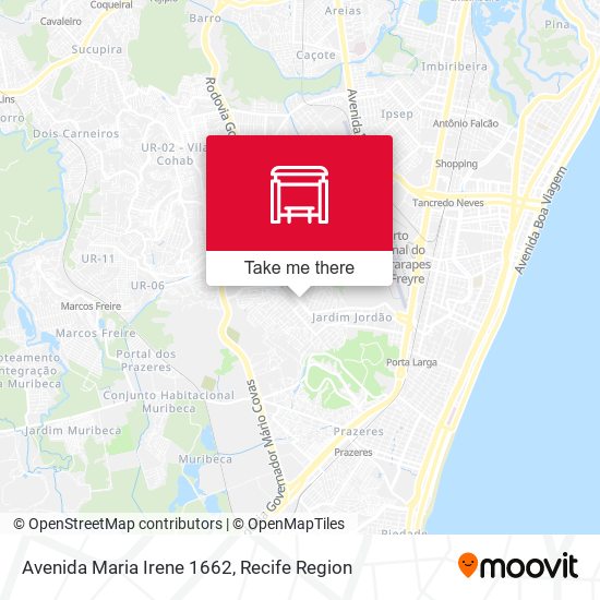 Avenida Maria Irene 1662 map